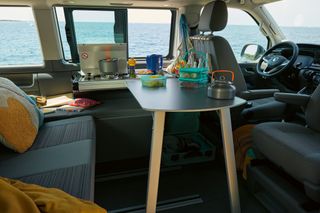 VW California Beach kitchen