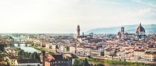 cathedral in italian city