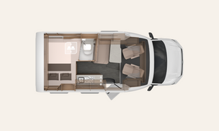 Knaus Tourer Van 500 Grundriss