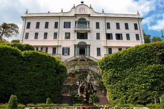 Die Villa Carlotta am Comer See.