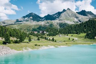 Bergsee in Österreich